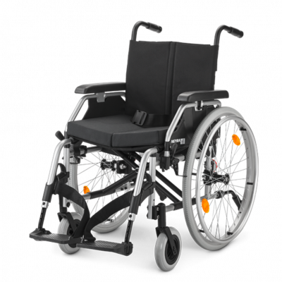 Meyra 2.750 Eurochair 2 Stock Version Wheelchair – 48cm Seat Width, 150kg Weight Capacity