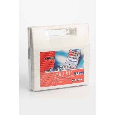 First Aid Box  AidPlus  All Purpose First Aid Kit 163 pieces