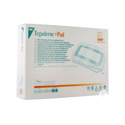 3589 3M Tegaderm + Pad Transparent Dressing with Absorbent Pad