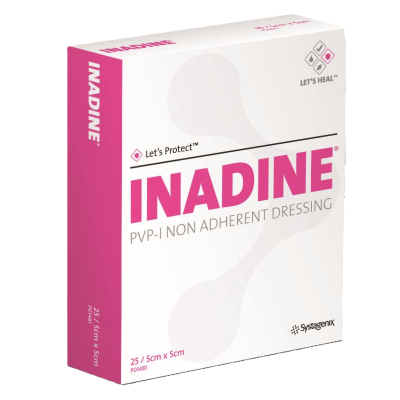 Inadine Dressing 5cm x 5cm