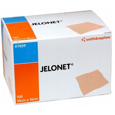 Wound Dressing  Jelonet  Paraffin Gauze Dressing, 10cm x 10cm, 100'S/BOX