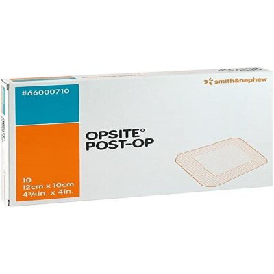 Wound Dressing Opsite Post-Op Dressings, 12cm x 10cm