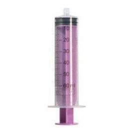 Syr-60s Enteral Syringe. Purple ,60ml, Single Use, With Enfit Connector 